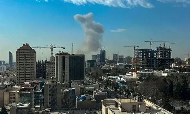 Explosions heard in Dubai, Riyadh, Qatar, Kuwait and Bahrain