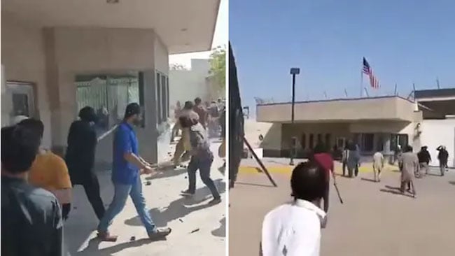 At least 6 killed as Shiites storm US Consulate in Pakistan over killing of Iran s supreme leader