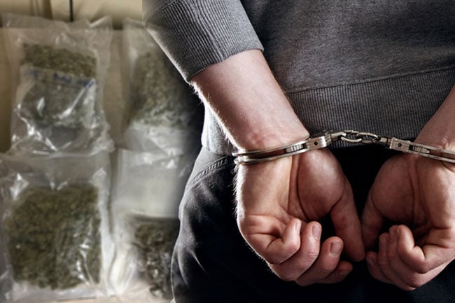 27-year-old arrested at BIA with Kush cannabis