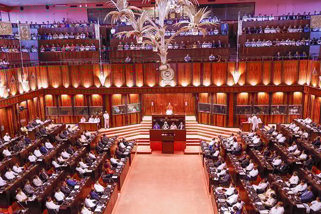 Public Security Ordinance gazette to be debated in Parliament on Friday