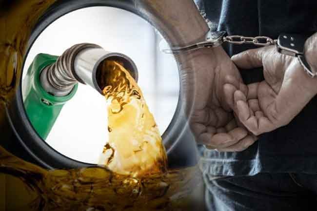 Suspect arrested for selling diesel at inflated prices in Pulmoddai