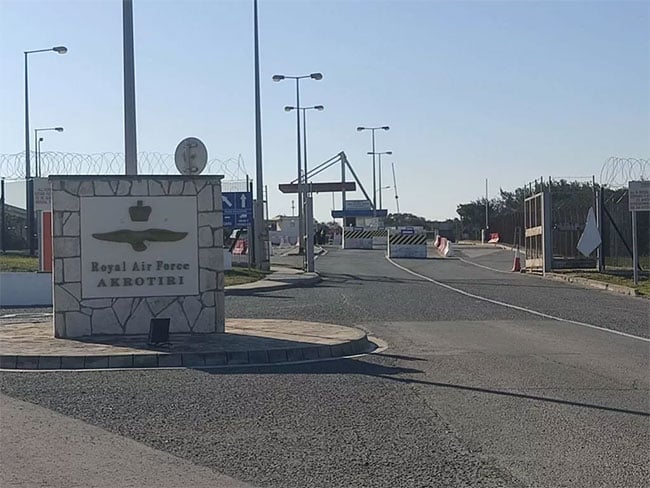 Drone that struck military airbase in Cyprus was not launched from Iran, UK says