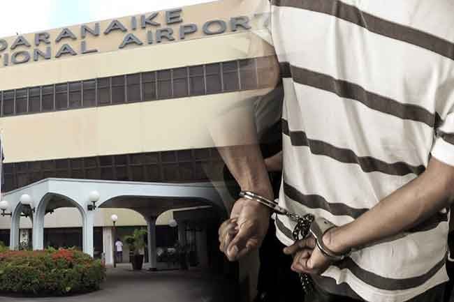 35-year-old arrested at BIA with over 11 kg of Kush and Hashish