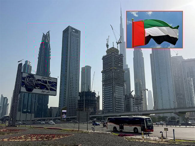 Dubai authorities confirm “minor incident” successfully contained after debris falls from interception