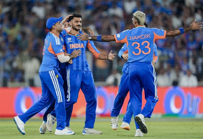 India beat New Zealand to become first team to win three T20 world titles