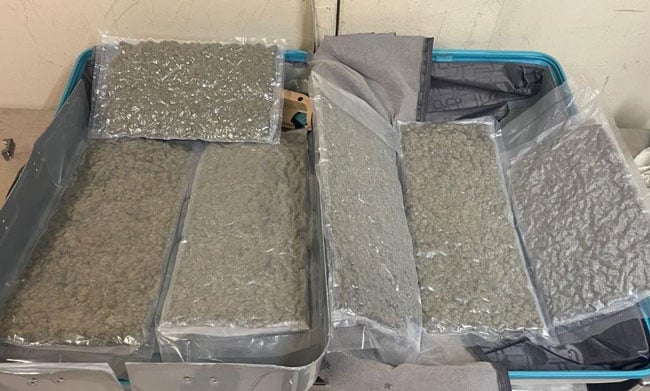 Indian national arrested with over 2.7 kg of Kush at BIA