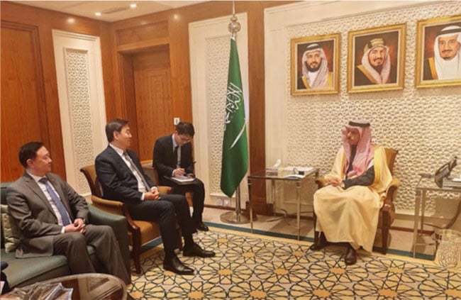 China s Middle East envoy in Saudi Arabia to mediate Iran war