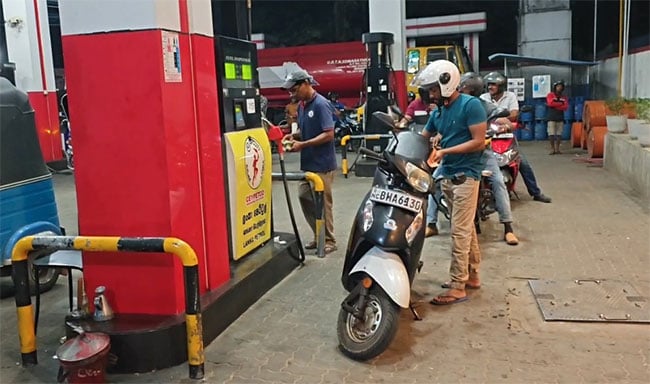 Fuel prices increased, petrol by over Rs. 24