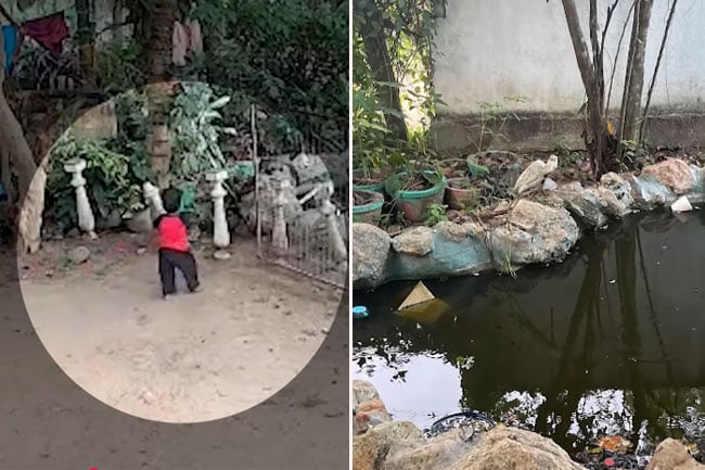 18-month-old toddler dies after falling into pond near daycare centre
