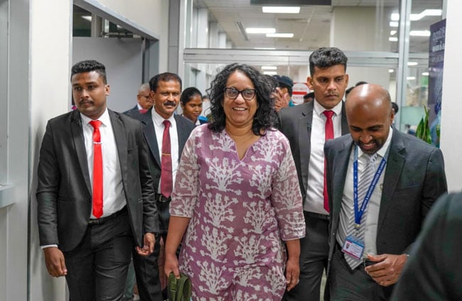 PM Harini returns after concluding visit to Manila