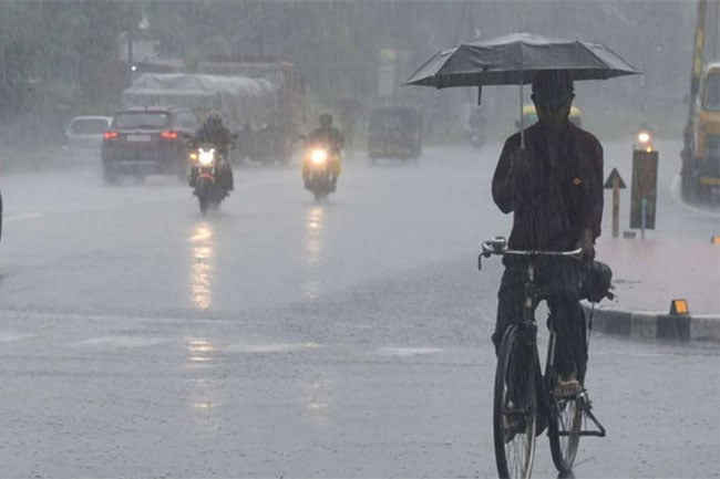 Showers expected after 2pm in several areas today