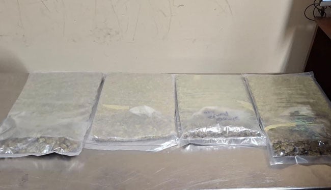 Sri Lankan passenger arrested at BIA with over 5kg of Kush cannabis