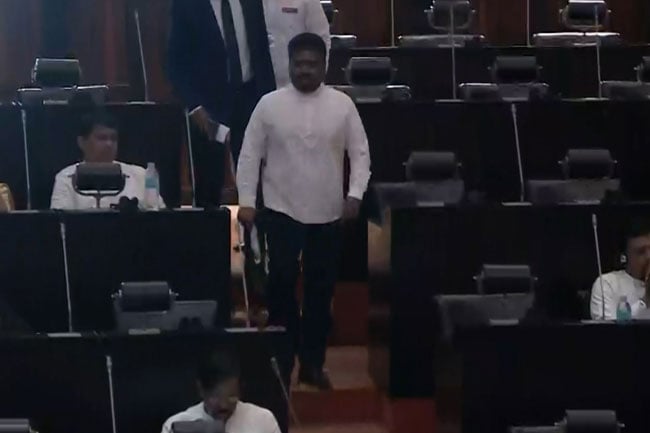 President addresses the Parliament