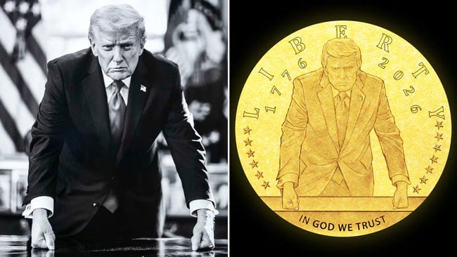 Trump s 24-karat gold coin approved by hand-picked federal panel