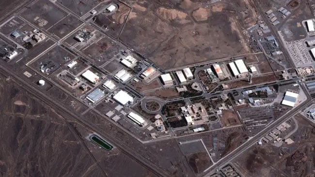 Iran says Natanz nuclear facility has been targeted again