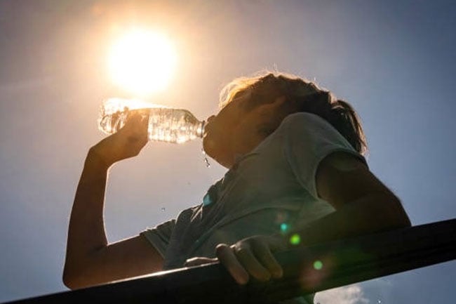 Increased heat exposure can raise concerns over child dehydration - Health Officials