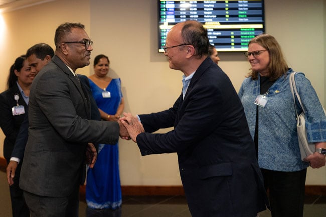 ADB Chief arrives in Sri Lanka on official visit