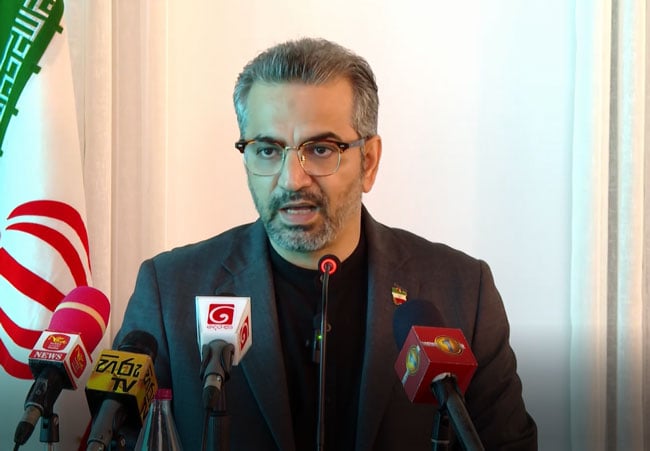 Iran expresses readiness to support Sri Lanka with essential supplies, including oil