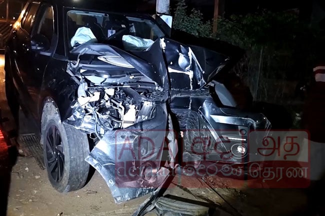NPP MP Muhammad Faizal s vehicle involved in crash