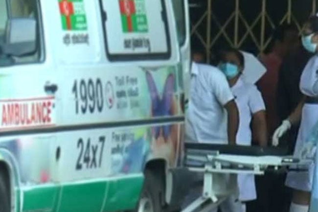 Pedestrian killed after run over by bus while crossing road