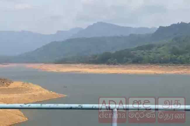 Water levels of Kotmale Reservoir drop to 21.8% amid dry weather