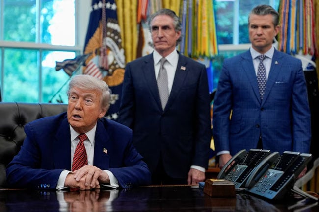 Trump proposes “historic” defense spending budget, eyes 10% cut to other federal programs