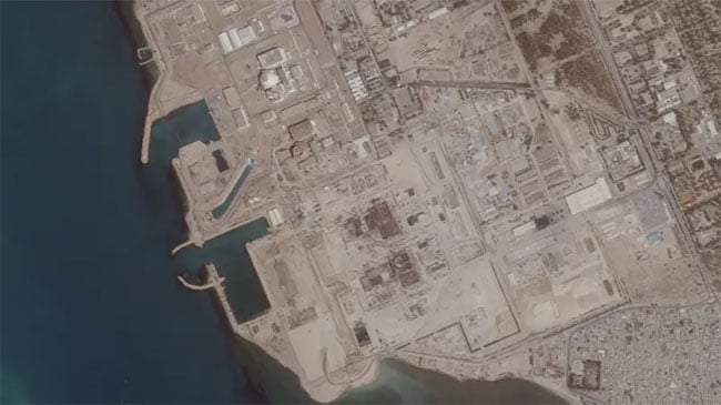 Area near Iran s Bushehr nuclear power plant attacked again