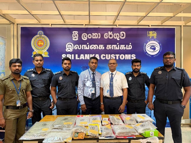 Sri Lankan passenger arrested with over 11 kg of Kush at BIA