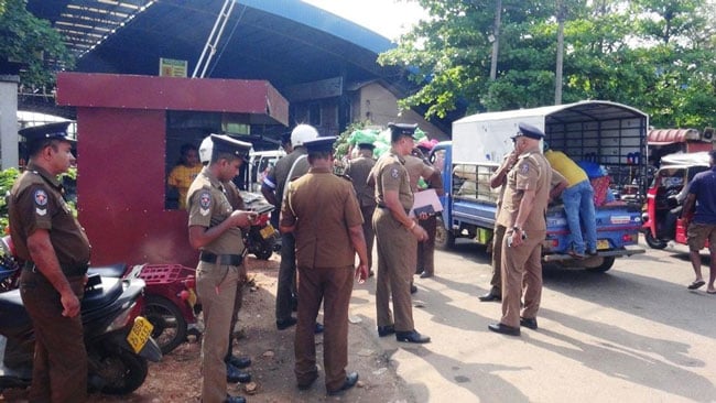 80 arrested in special police operation at Dambulla Economic Centre