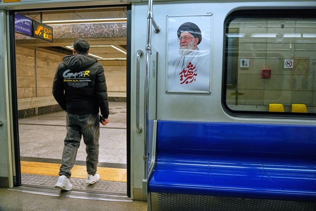 Train service cancelled in Iranian city after Israeli threat