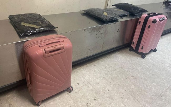 Two Indonesian nationals arrested with over 5kg of Kush at BIA