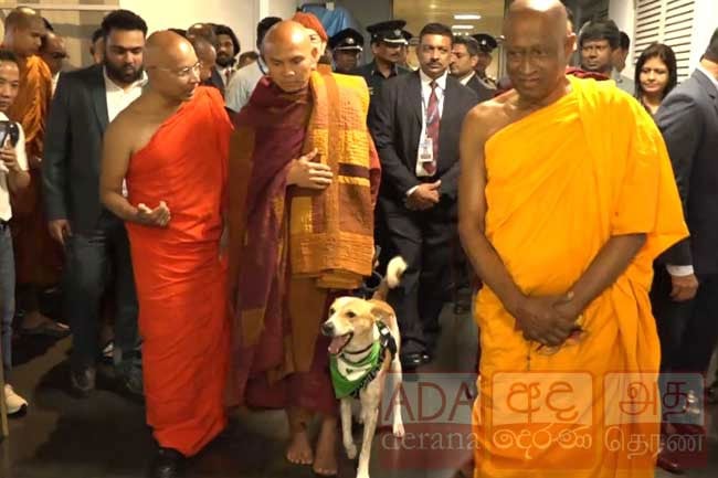 Walk for Peace- Ven. Pannakara Thero and 07 monks arrive in Sri Lanka