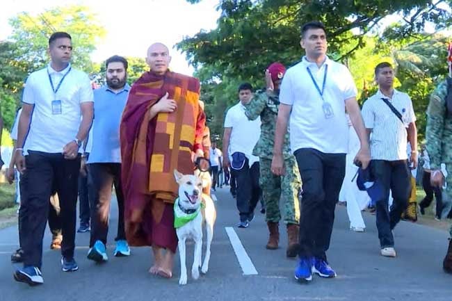 “Walk for Peace” to begin in Dambulla under state patronage