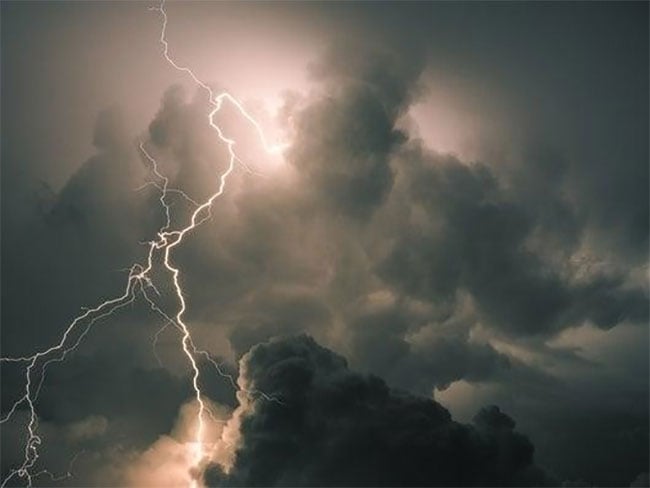 Advisory issued for severe lightning in several provinces
