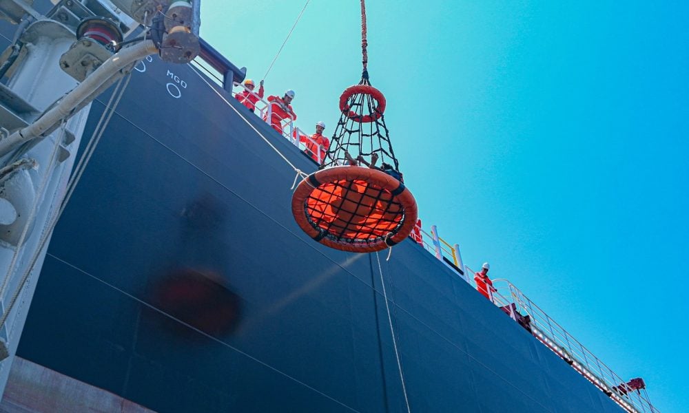 Navy renders assistance to bring ashore injured fisherman for urgent medical attention