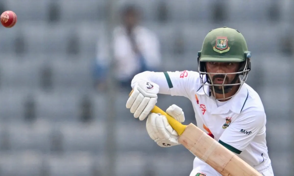 Draw on the cards, but Mominul and Shanto extend Bangladesh’s lead