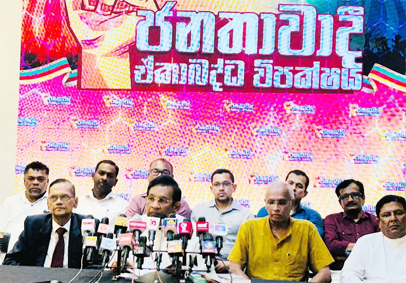 Rajitha calls for combined lists, denounces those unwilling to join as traitors