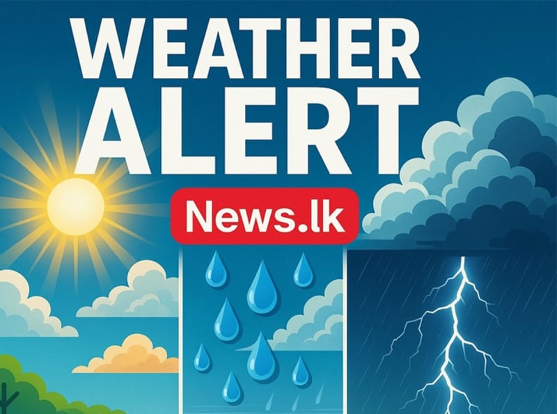 Heavy rainfall above 100 mm expected in several parts of the island
