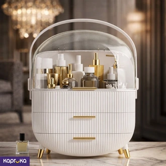 Premium Dustproof Cosmetic Organizer With Drawers Buy Cosmetics Online for specialGifts