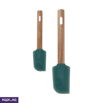 Ikea Backroding Spatula Set Of 2 Wood Dark Green  Online for none