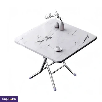 Modern Foldable Marble Top Dining Table  Online for none