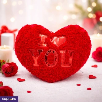 Valentine Heart Shape ``i Love You`` Plush Pillow Buy Social Mart Online for HOUSEHOLD