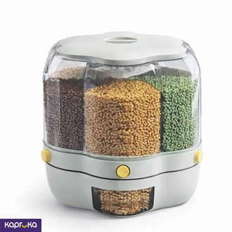 7l Rotating Rice And Grain Storage Barrel Buy Household Gift Items Online for specialGifts