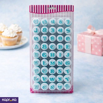 Push Easy Alphabet And Number Fondant Cutter Set Cake Decorating  Online for none