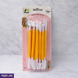 6 Piece Fondant And Cake Decorating Sculpting Tool Set  Online for none