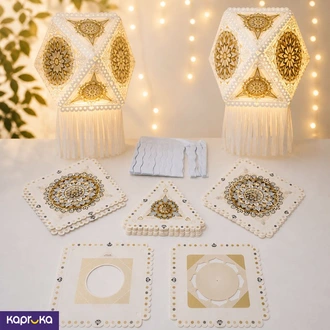 Vesak Kudu Pack Make 2 Lanterns 6 X 6 Size  Online for none