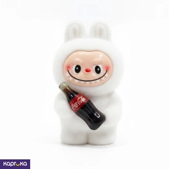 Labubu Table Top Velveteen Vibe Collection White  Online for none