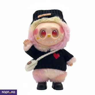 Labubu Doll With Dress Midnight Skeleton Cutie The Color Of The  Online for none