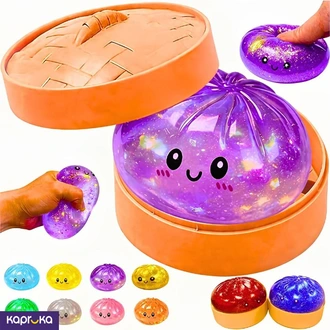 Mystery Glitter Dumpling Mini Squishy Toy 4 Inch Buy Infinite Ecommerce Private Limited Online for KIDS TOYS