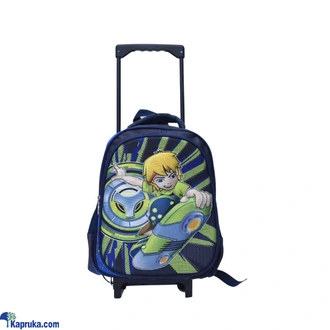 3D Cartoon Kids Backpack With Wheels - Preschool School Bags Del  Online for none